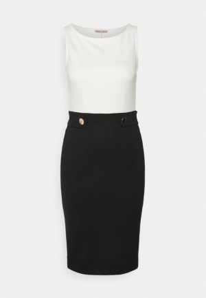 Anna Field Jersey Klänning Klänning Dam Vita | SQX-152473