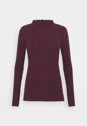 Anna Field Jumper Pullover Dam Mörkröda | NKG-825419