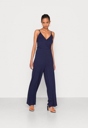 Anna Field Jumpsuit Jumpsuit Dam Mörkblå | YZQ-810724