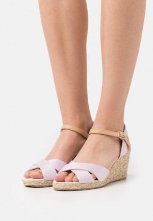 Anna Field Kilklack Sandals Sandaler Dam Ljusrosa | KNH-647893