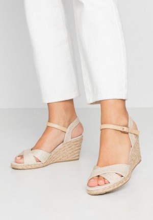 Anna Field Kilklack Sandals Sandaler Dam Beige | QNS-812350