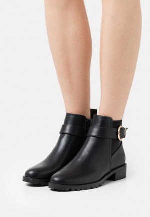 Anna Field Klassiska Ankle Boots Stövletter Dam Svarta | ORF-978134