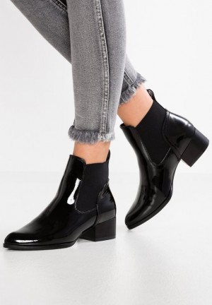 Anna Field Klassiska Ankle Boots Stövletter Dam Svarta | KGJ-528439