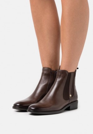 Anna Field Klassiska Ankle Boots Stövletter Dam Bruna | WEK-371896
