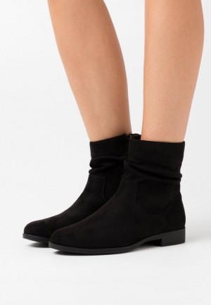 Anna Field Klassiska Ankle Boots Stövletter Dam Svarta | UAV-241957