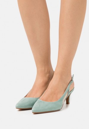 Anna Field Klassiska Heels Klackar Dam Mintgröna | SXO-549721
