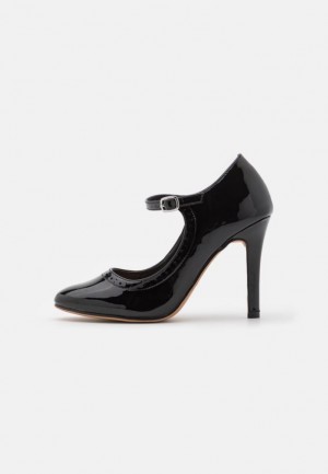 Anna Field Klassiska Heels Klackar Dam Svarta | ELU-149530