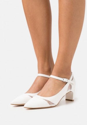 Anna Field Klassiska Heels Klackar Dam Vita | QIV-864132