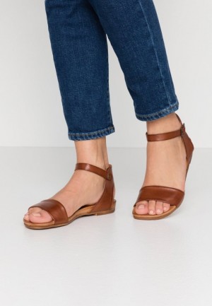 Anna Field Läder Sandals Sandaler Dam Bruna | NOG-250174