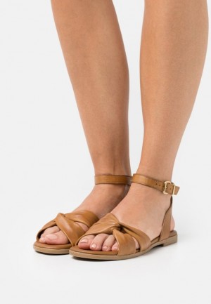 Anna Field Läder Sandals Sandaler Dam Bruna | LIS-031248