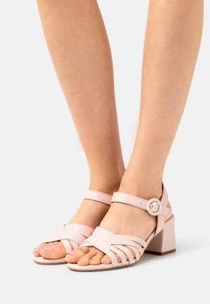 Anna Field Läder Sandals Sandaler Dam Ljusrosa | EMK-591706