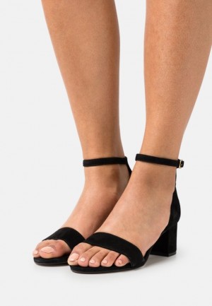 Anna Field Läder Sandals Sandaler Dam Svarta | ZSO-079216