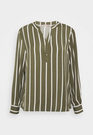 Anna Field Long Sleeved Top Skjorta Dam Khaki | YDO-123067
