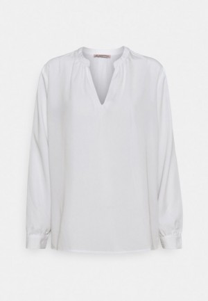 Anna Field Long Sleeved Top Skjorta Dam Vita | XNK-508279
