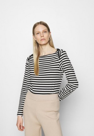 Anna Field Long Sleeved Top T-shirt Dam Svarta | CPB-913562