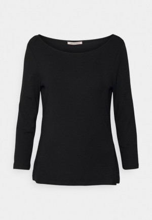 Anna Field Long Sleeved Top T-shirt Dam Svarta | WRQ-210378