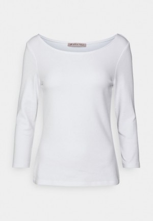 Anna Field Long Sleeved Top T-shirt Dam Vita | BUW-695082