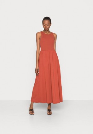 Anna Field Maxi Klänning Klänning Dam Bruna | LZV-958716