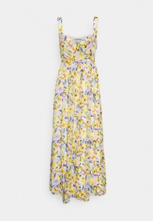 Anna Field Maxi Klänning Klänning Dam Gula | CHE-018753