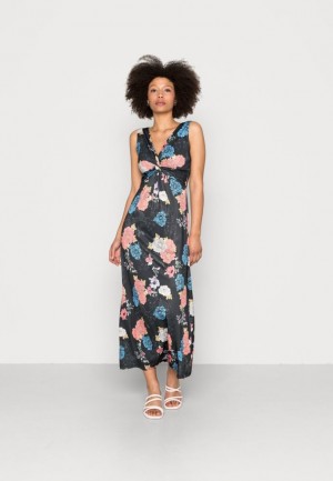 Anna Field Maxi Klänning Klänning Dam Svarta | TYQ-325140