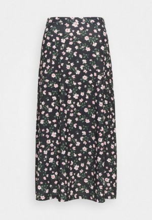 Anna Field Maxi Skirt Kjol Dam Svarta | EPD-236749