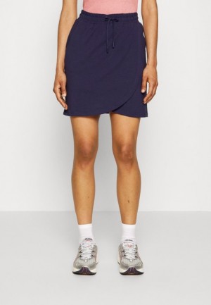 Anna Field Mini Skirt Kjol Dam Mörkblå | LMR-387421