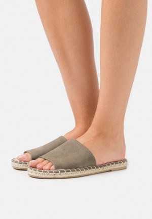 Anna Field Mules Tofflor Dam Khaki | OZP-021476