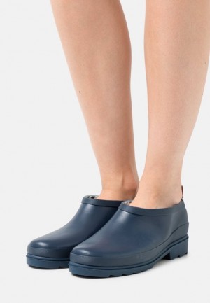 Anna Field Mules Tofflor Dam Mörkblå | EVG-638921
