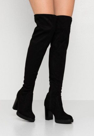 Anna Field Over The Knee Boots Stövlar Dam Svarta | SUY-508412