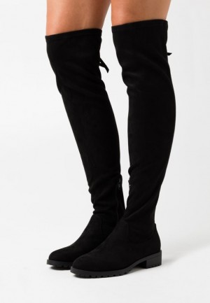 Anna Field Over The Knee Boots Stövlar Dam Svarta | RKT-217543