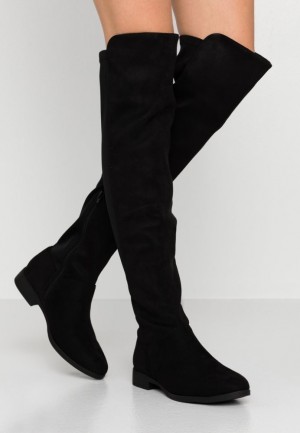 Anna Field Over The Knee Boots Stövlar Dam Svarta | RAM-021796