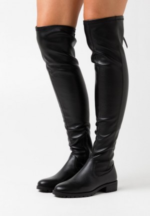 Anna Field Over The Knee Boots Stövlar Dam Svarta | PXM-712049