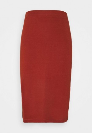Anna Field Pencil Skirt Kjol Dam Bruna | FYL-693087