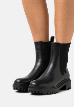 Anna Field Platform Ankle Boots Stövletter Dam Svarta | ZRQ-879605