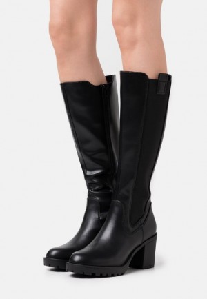 Anna Field Platform Boots Stövlar Dam Svarta | PQC-294580