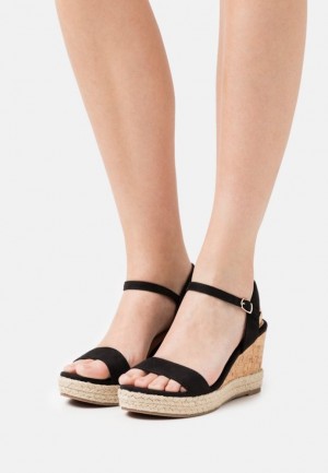 Anna Field Platform Sandals Sandaler Dam Svarta | JFW-819507