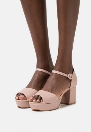 Anna Field Platform Sandals Sandaler Dam Ljusrosa | AVQ-540639