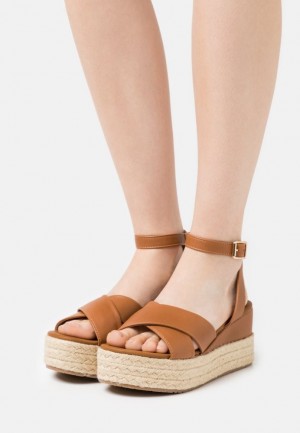 Anna Field Platform Sandals Sandaler Dam Bruna | ULM-593146