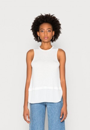 Anna Field Print T Shirt T-shirt Dam Vita | ISV-891032