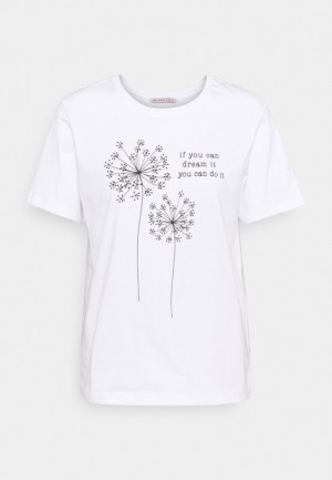 Anna Field Print T Shirt T-shirt Dam Vita | ROE-450782