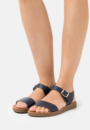 Anna Field Sandals Sandaler Dam Mörkblå | KTS-529416