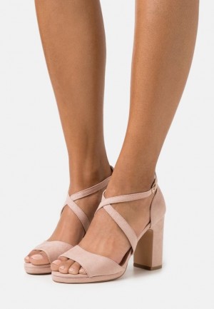 Anna Field Sandals Sandaler Dam Rosa Guld | RKV-690485