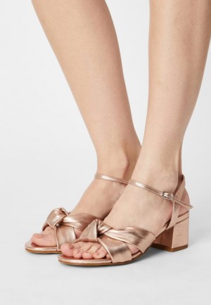 Anna Field Sandals Sandaler Dam Rosa Guld | RDI-864917