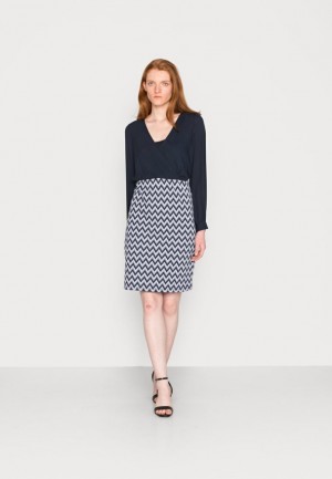 Anna Field Shift Klänning Klänning Dam Blå | UKN-086215