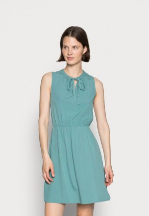 Anna Field Sleeveles Tie Detail Klänning Day Klänning Klänning Dam Ljusgröna | XLH-501624