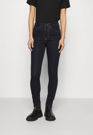 Anna Field Slim Fit Jeans Långbyxor Dam Blå | SON-397840