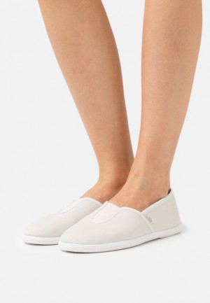 Anna Field Slip Ons Låga Skor Dam Beige | NQM-016529