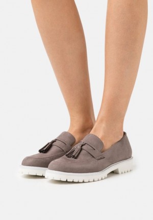 Anna Field Slip Ons Låga Skor Dam Grå Bruna | FNR-523408