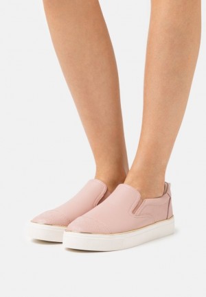 Anna Field Slip Ons Låga Skor Dam Ljusrosa | YIO-952368