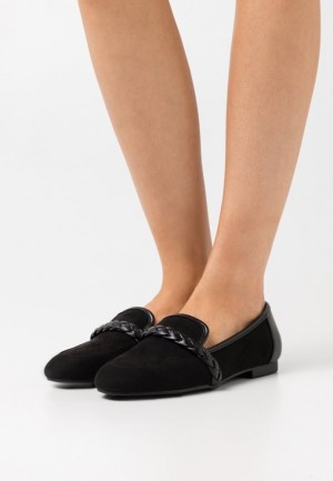 Anna Field Slip Ons Låga Skor Dam Svarta | NXQ-126530